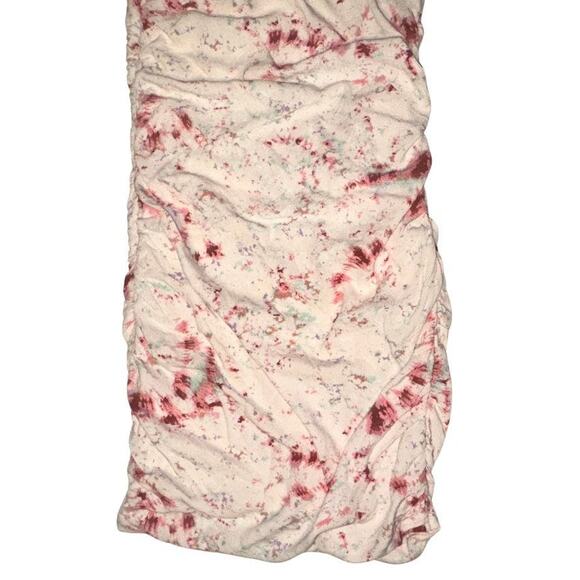 skylar+madison Womens Stretch Bodycon Cinched Tank Mini Dress Floral Pink M NWOT - Picture 6 of 10